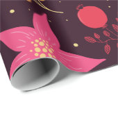 Naherfstpatroon Cadeaupapier (Rol Hoek)