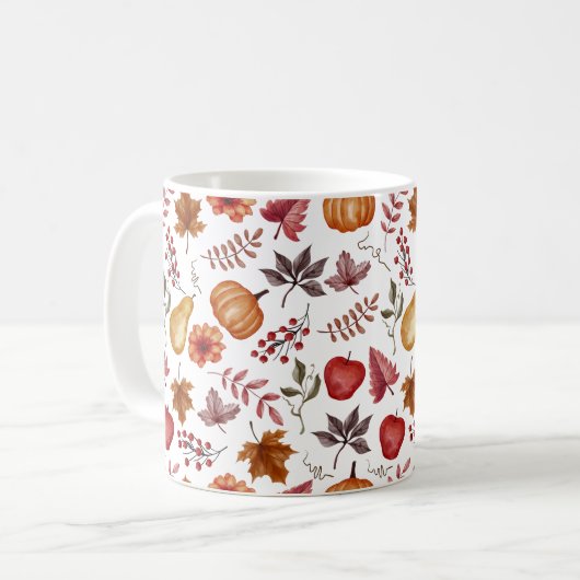 Naherfstpatroon Koffiemok (Voorkant links)