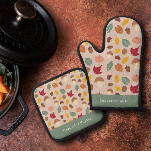 Naherfstpatroon Ovenwant & Pannenlap Set