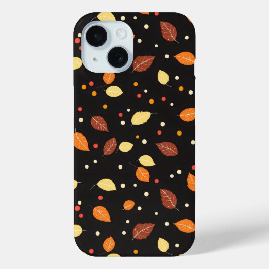 Naherfstpatroon van alle bladeren Case-Mate iPhone case (Achterkant)