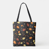 Naherfstpatroon van alle bladeren tote bag (Achterkant)