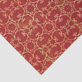 Naherfstrolpatroon Tissuepapier (Detail)