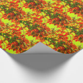 "Naherfstvuurpapier" Cadeaupapier (Hoek)