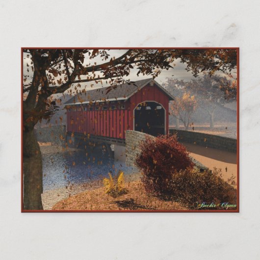 Naherfstwinden Briefkaart (Voorkant)