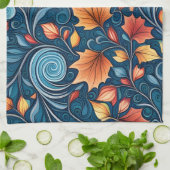 Naherfstwinden Theedoek (Gevouwen)