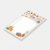 Nahern Daisy Check List Post-it Notes (Schuin)