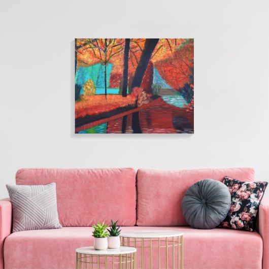 Nahern Dreams canvas Afdruk (Insitu (Woonkamer))
