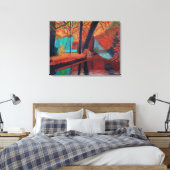 Nahern Dreams canvas Afdruk (Insitu (Slaapkamer))