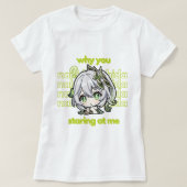 nahida genshin impact op shirt (Design voorkant)