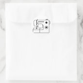 Nähmaschine Ronde Sticker (Tas)