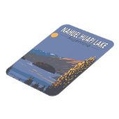 Nahuel Huapi Lake Argentina Reiskunst Vintage Magneet (Linkerzijde)