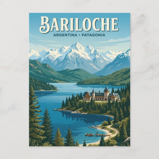 Nahuel Huapi Lake Briefkaart (Voorkant)