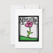 NAHUI OLLIN BEDANKKAART (Voorkant)