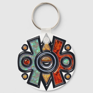 Nahui Ollin Sleutelhanger