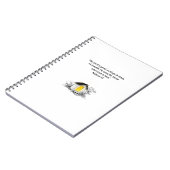 Nahum 1:7 Christian Scripture Notebook Journal Notitieboek (Linkerzijde)