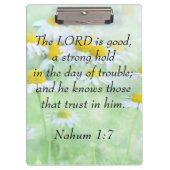 Nahum 1:7 klembord (Voorkant)