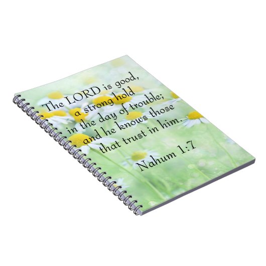 Nahum 1:7 notitieboek (Rechterzijde)