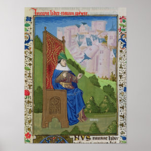 Nahum kondigt de vernietiging van Nineveh aan Poster