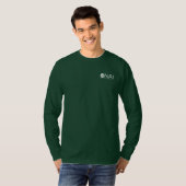 NAI Mannen Long Meve T-shirt - Green (Voorkant volledig)