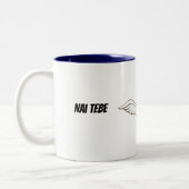 Nai Tebe Kachka Kopne! Oekraïense Cartoon Duck Mok (Links)