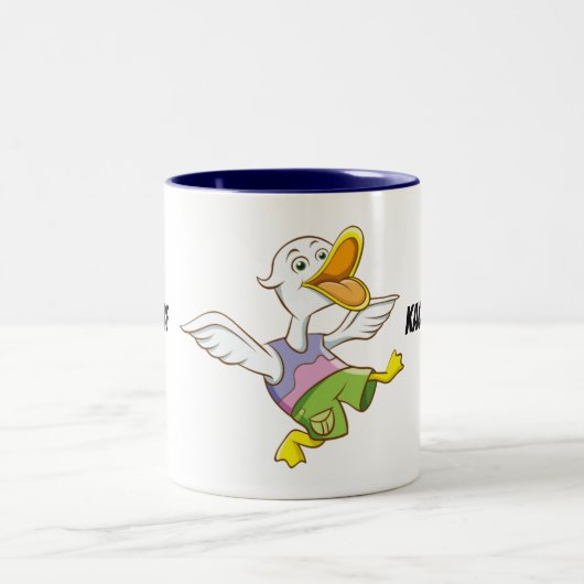 Nai Tebe Kachka Kopne! Oekraïense Cartoon Duck Mok (Center)