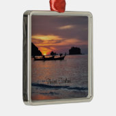 Nai Yang Beach, Phuket, Thailand  Metalen Ornament (Rechts)