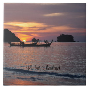 Nai Yang Beach, Phuket, Thailand Tegeltje