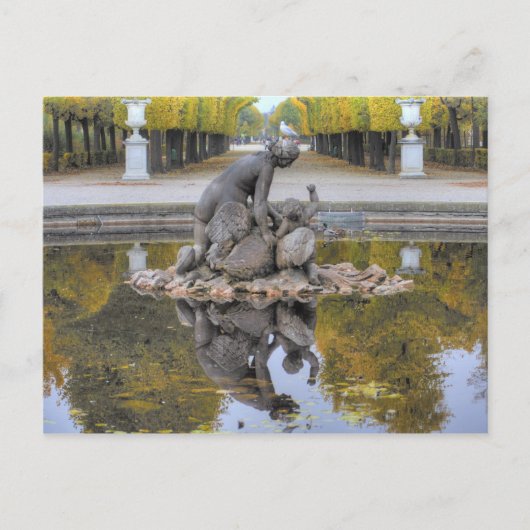 Naiad Fountain Briefkaart (Voorkant)
