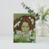 Naiad Nymph Briefkaart (Staand voorkant)