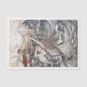 Naiad van de overstromingen tissuepapier (Voorkant)