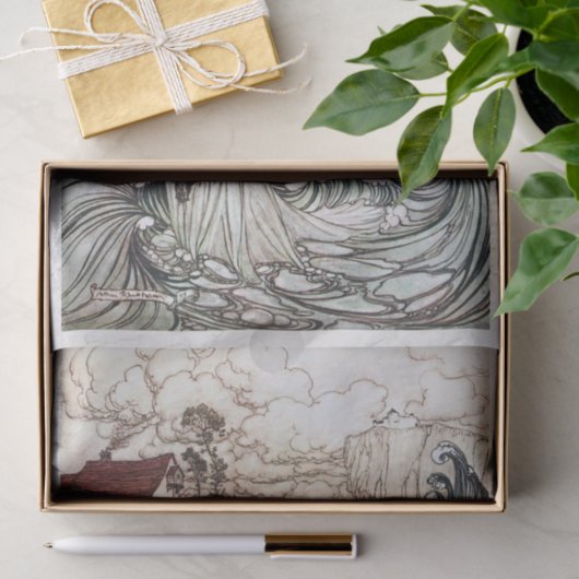 Naiad van de overstromingen tissuepapier (Geschenk)