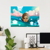 Naiade Poster (Thuiskantoor)