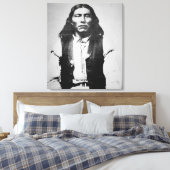 Naiche (d.1874) Chief of the Chiricahua Apaches of Canvas Afdruk (Insitu (Slaapkamer))