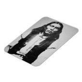 Naiche (d.1874) Chief of the Chiricahua Apaches of Magneet (Linkerzijde)