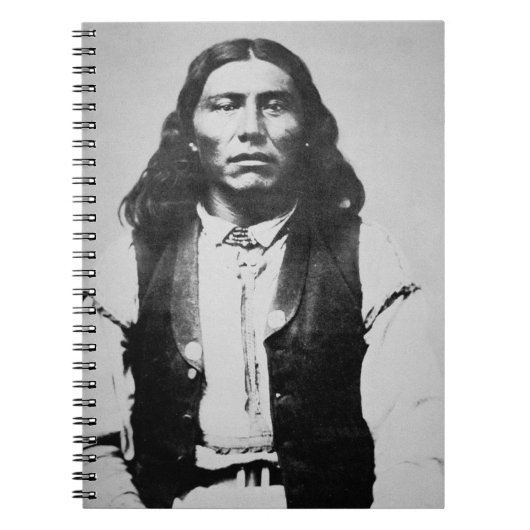 Naiche (d.1874) Chief of the Chiricahua Apaches of Notitieboek (Voorkant)