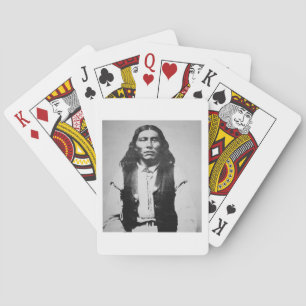 Naiche (d.1874) Chief of the Chiricahua Apaches of Speelkaarten