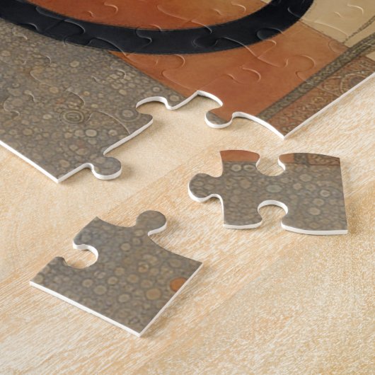 Naïeve kunst legpuzzel (Zijkant)