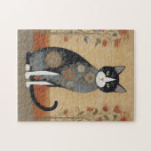 Naïeve kunst legpuzzel (Horizontaal)