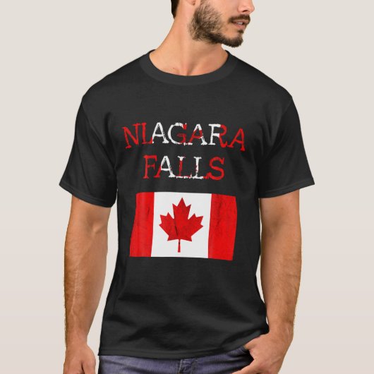 Naigara Herfsten Canada Canadese Pride Canada Flag T-shirt (Voorkant)
