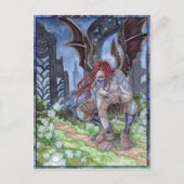 Naight Blooming Post Card Briefkaart (Voorkant)