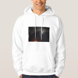 Naight Owl White Hoodie