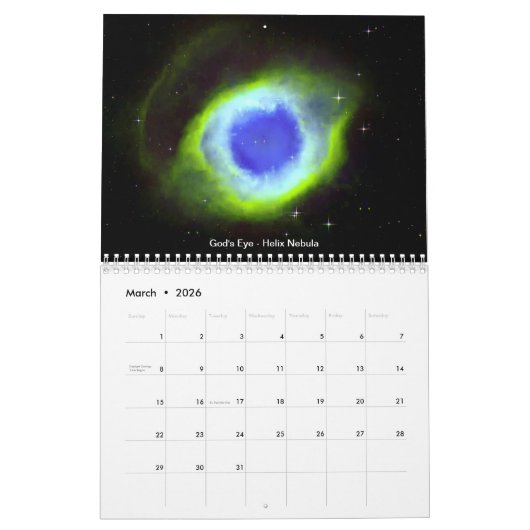 Naight Skies Kalender (Mar 2026)