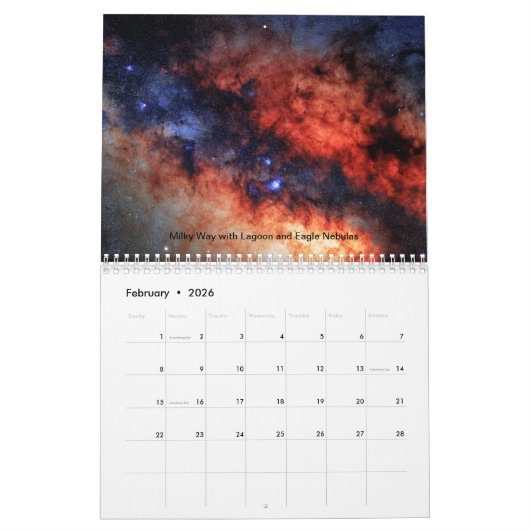 Naight Skies Kalender (Feb 2026)