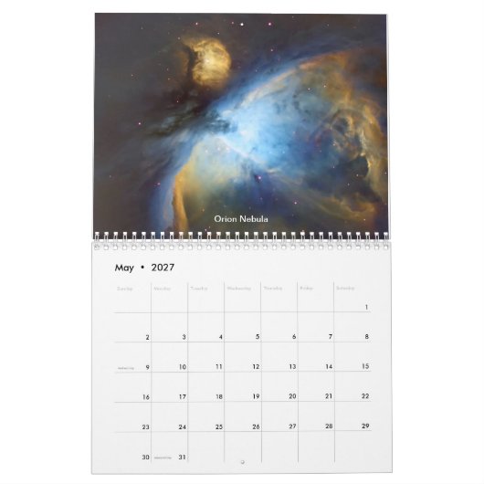 Naight Skies Kalender (Mei 2027)