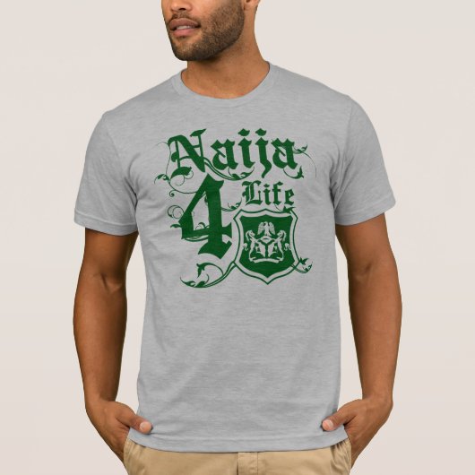 Naija4life T-shirt (Voorkant)