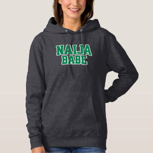 Naija Babe — Nigeriaanse trots hoodie