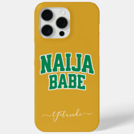 Naija Babe — Persoonlijke Hoes voor Telefoon