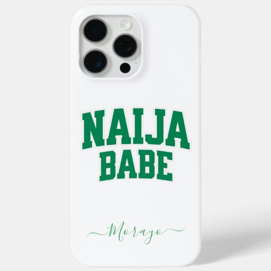 Naija Babe — Persoonlijke telefoonhoes Case-Mate iPhone Case (Achterkant)
