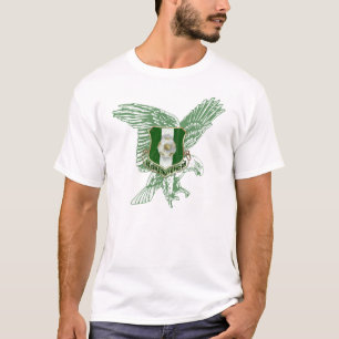 Naija Super Eagle football embleem T-shirt