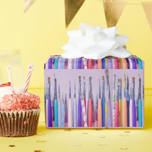 Nail Art Brush Collectie Cadeaupapier (Verjaardagsfeest)